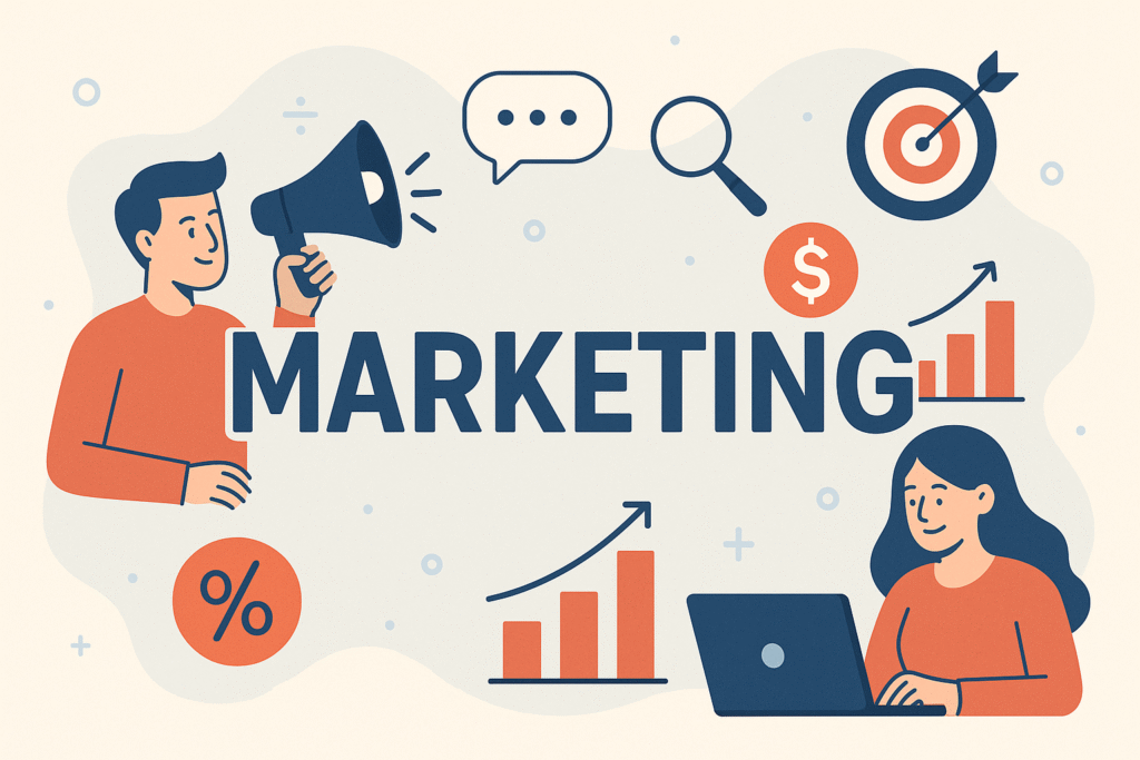 Marketing illustration
